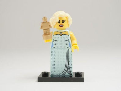 LEGO Minifigure-Hollywood Starlet-Collectible Minifigures / Series 9-COL09-3-Creative Brick Builders